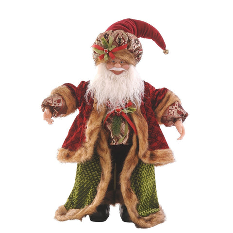 BABAGJYSH ME PELERINE JESHILE/KUQE